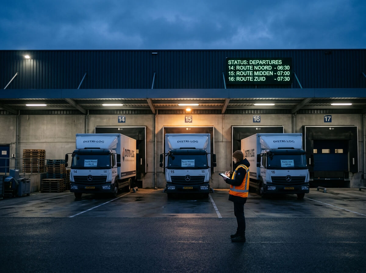 Distributie en transport organiseren