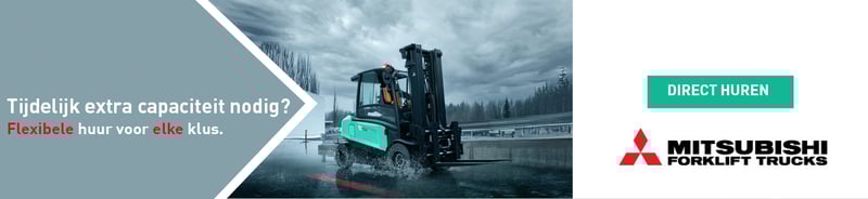 Mitsubishi Forklift Trucks - Heftruck huren voor tijdelijke piekmomenten